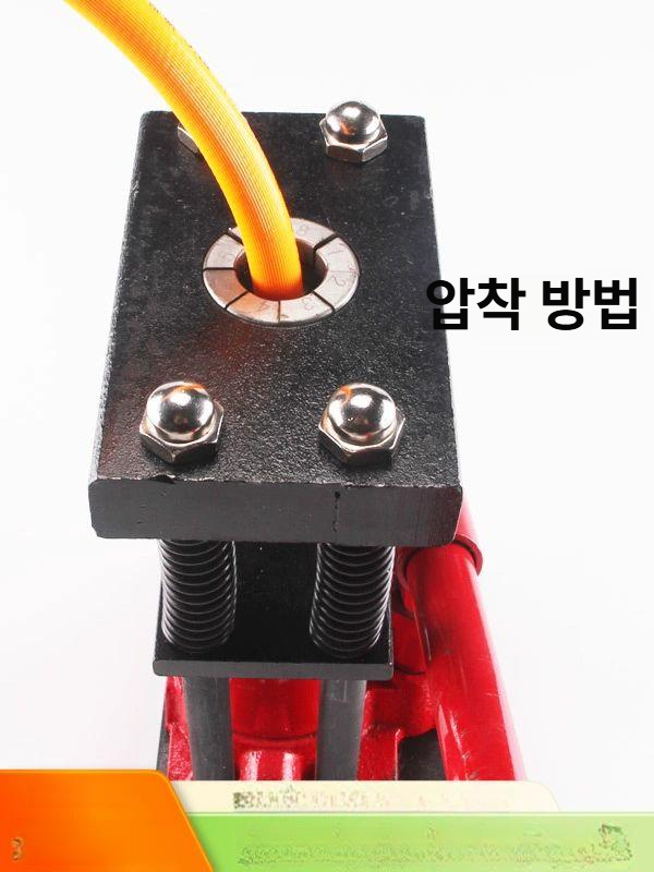 유압프레스 단자압착 배관작업 산업용 수동 금속피팅 정비공구 장비수리 호스압축 공업용도구 - 상세 이미지 2