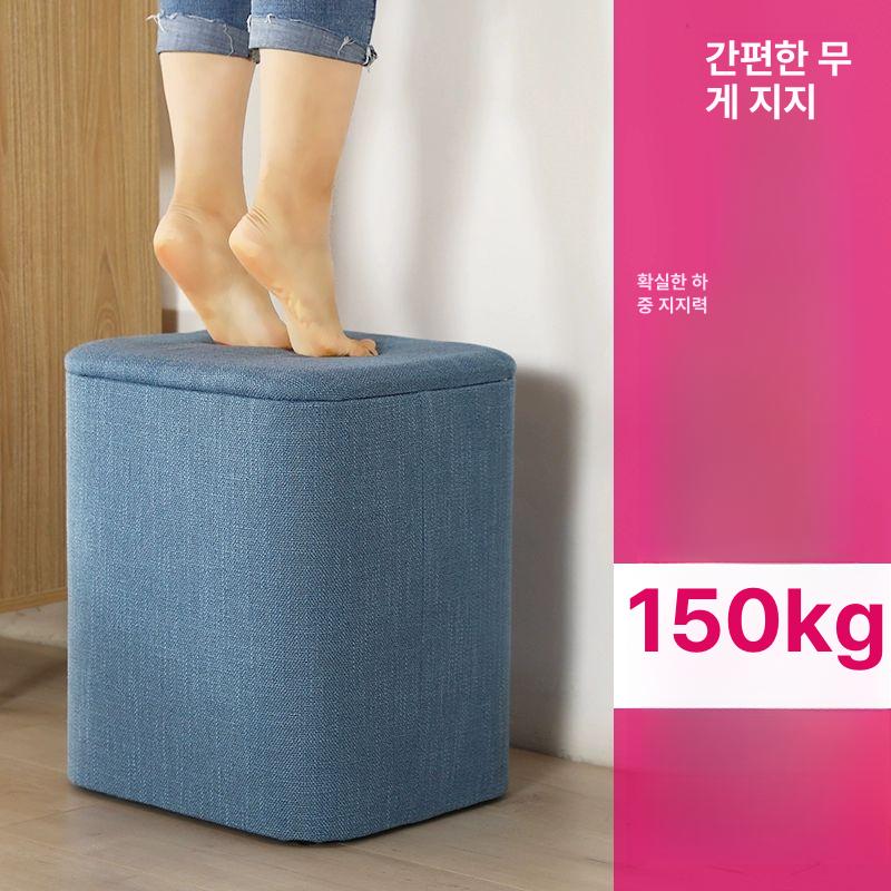 화장대수납의자 엔틱 미용 업소용 매장 스툴 높은 소형 콘솔 미니 - 상세 이미지 3