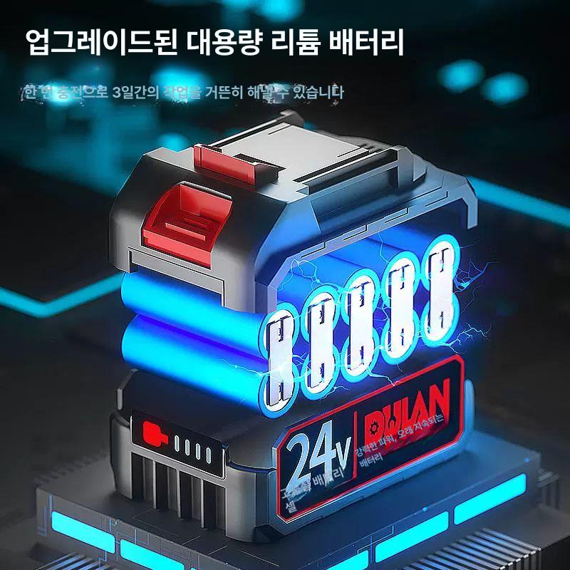 충전식 전동 구리스건 자동 주입 그리스 도포기 중장비 기계용 윤활유 분사기 - 상세 이미지 4