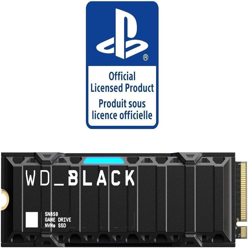 콘솔용 웨스턴 디지털 to 000MB/s BLA 2 M SSD SN850P 1TB 표준 장비 - 상품 이미지