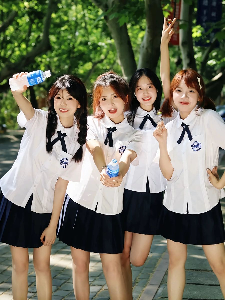 영국 대만 교복 일본 청순 로코 졸업 사진코스프레 가쿠란 여자  - 상세 이미지 5