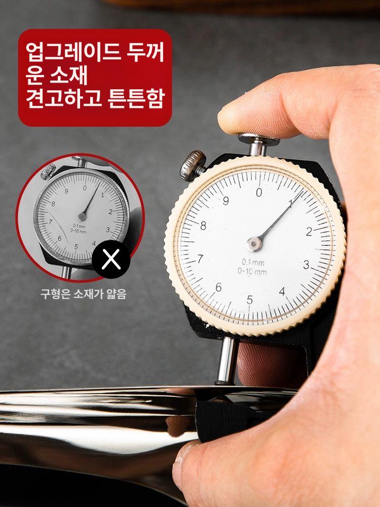 가정용 스테인리스 재받이 드럼통 미니 삽 손잡이 휴대용 철재 다용도 정원용 - 상세 이미지 4