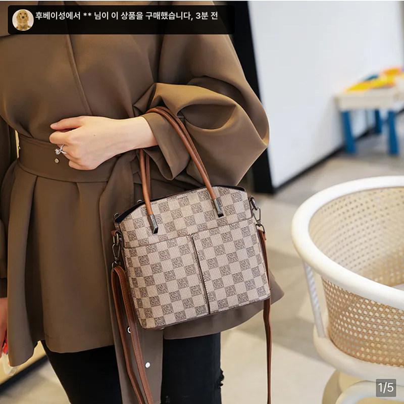 숄더백 크로스백 쇼퍼백 여성 소가죽 클래식 여성가방 토트백 여성백 - 상세 이미지 2