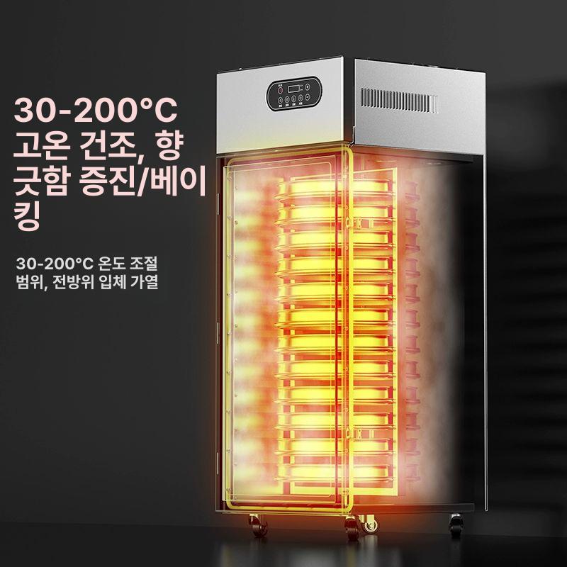 과일 채소 육포 버섯 고추 전기 탈수 건조기 스테인리스강 식품 말림 기계 - 상세 이미지 4