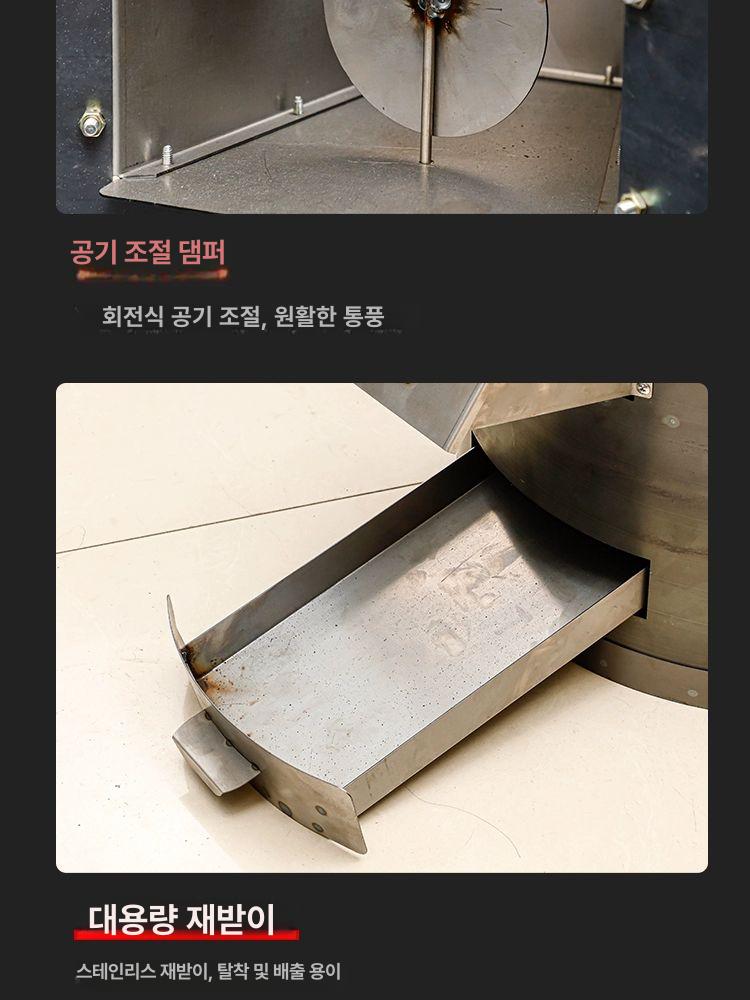 야외 화목난로 포트블리치 캠핑 조리용 화덕 장작 숯불 난방 캠프파이어 스토브 이미지 6