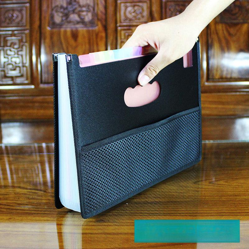 아코디언식 계약서 파일철 시험지 문서보관 다층 정리파우치 서류 칸막이 수납함 - 상세 이미지 5