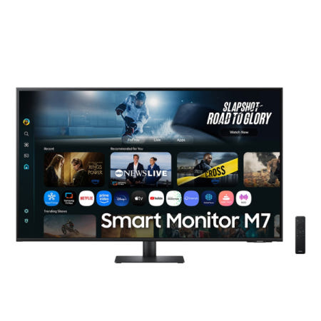 삼성전자 스마트모니터 M7 4K UHD LS43FM700 블랙