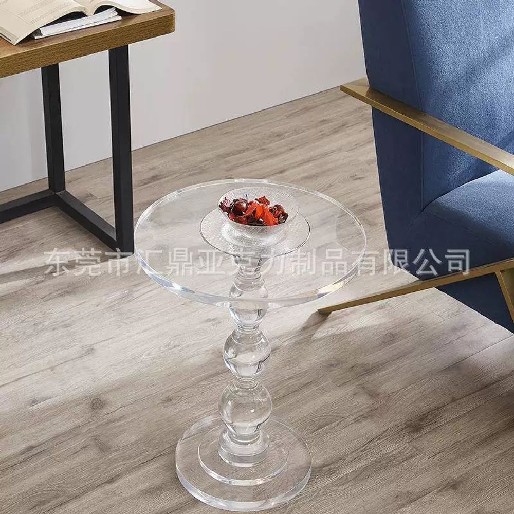 접이식 사이드테이블 소파 인테리어 보조책상 높이 간이 원형 쇼파테이블 조절 캠핑 - 상세 이미지 5