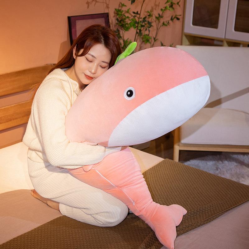 바디필로우 고래 대형 말랑말랑 애착 쿠션 캐릭터 선물 대형쿠션 큰쿠션 - 상세 이미지 5