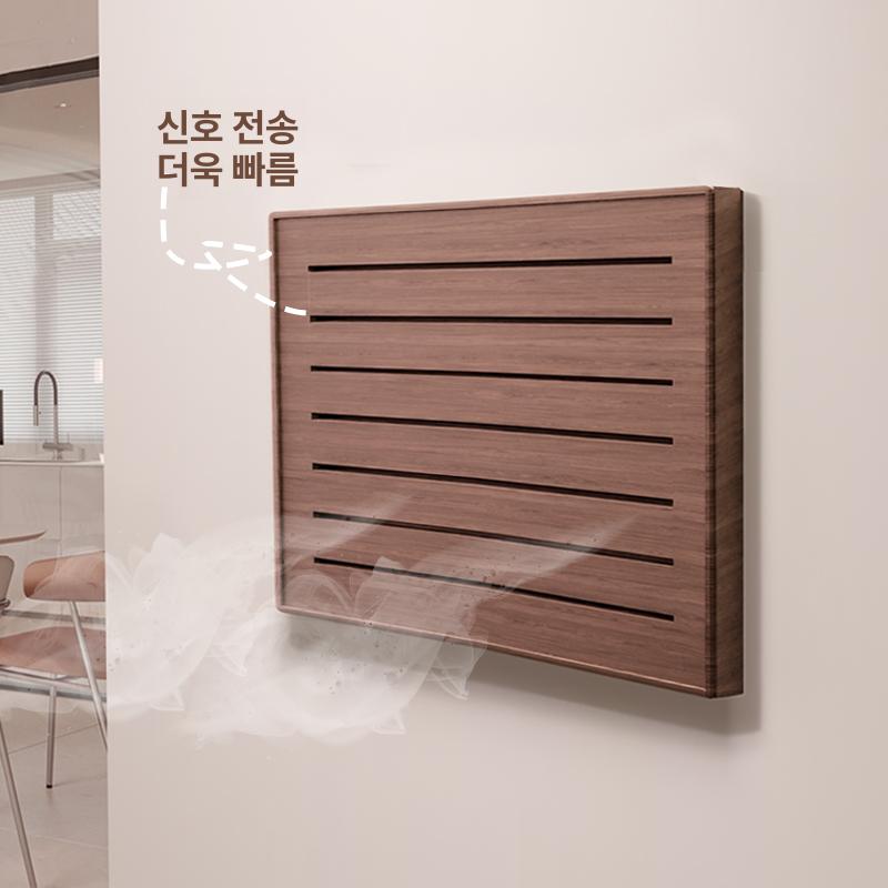 배전함 가리개 원목 차단기 커버 소형 인테리어 우드박스 전기함 벽면 수납 포스터 - 상세 이미지 3