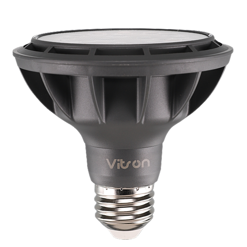 LED PAR30 램프 W1 블랙 집중형 15W 전구색 3000K 매장 레일 조명 비츠온 - 상세 이미지 2