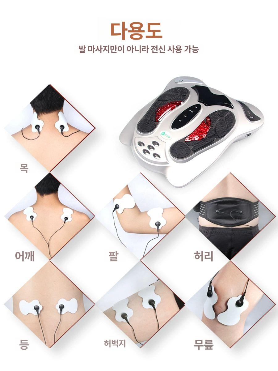 건강 발마사지기 피로풀기 다리 발판 근육 피로회복 피로해소 족저근막 기구 도구 - 상세 이미지 3