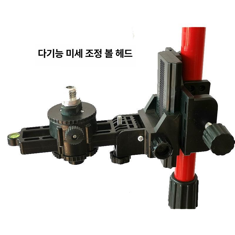 수직 고정봉 레이저레벨기 수평계 받침대 레벨기거치대 지지대 브래킷 측량 크로스 - 상세 이미지 3