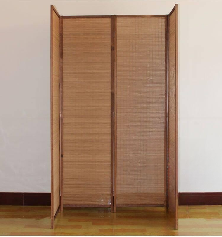 모던 대나무 파티션 공간분리 가림막 인테리어 스크린 벽면 칸막이 가벽 - 상세 이미지 5
