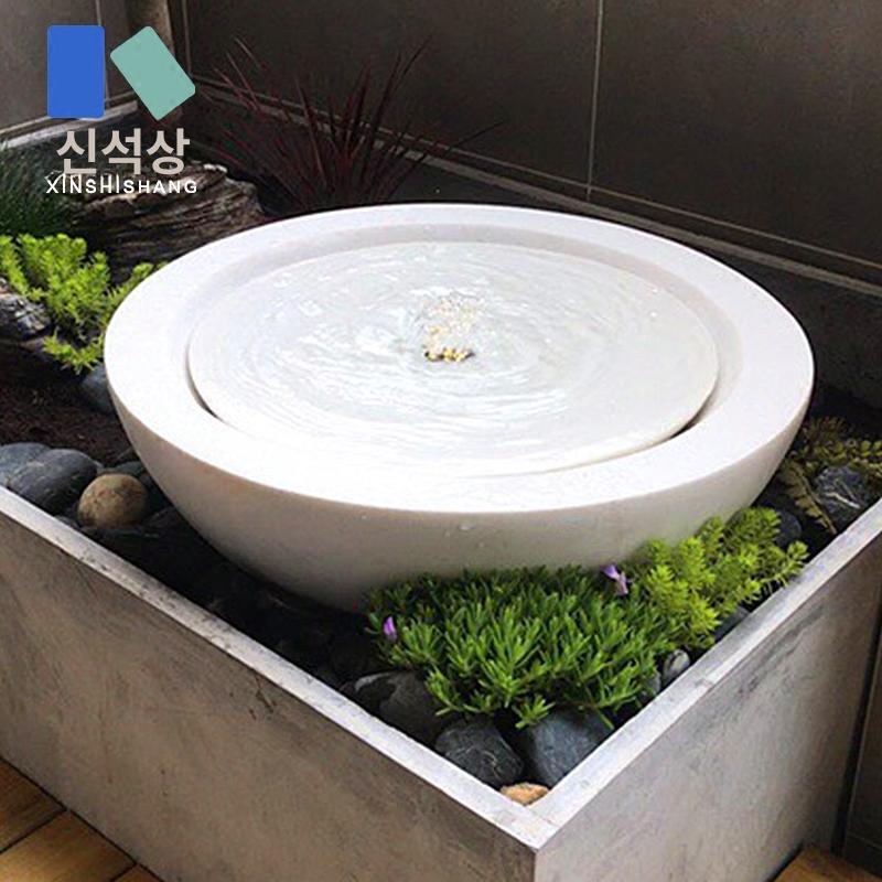 인테리어 실내분수대 대형 카페 인공폭포 조경시설물 장식품 레스토랑 - 상세 이미지 4