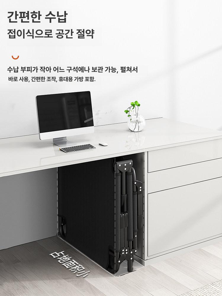 야외침대 경량 폴딩침상 차박캠핑용 접이식 휴게용 와이드 침구 - 상세 이미지 5