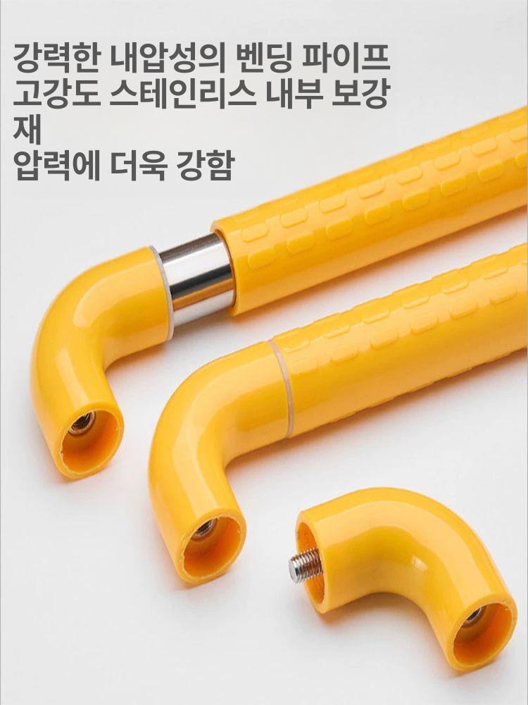 세면대 전용 손잡이 안전바 변기 다리 쟁반 스탠딩 욕실 노인 난간 실버 배변 보조 부대안 - 상세 이미지 5