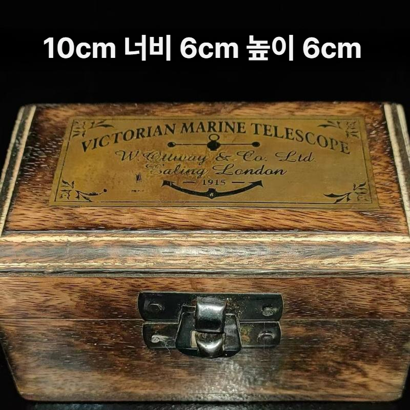 장식품 해적망원경 인테리어 북유럽 엔틱 감성 홈 선물 삼각대 심플 클래식 복고풍 - 상세 이미지 3