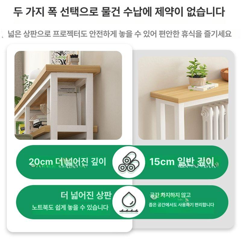 다용도 쇼파뒤선반 좁은공간 공간활용 수납장 틈새선반 틈새장 - 상세 이미지 3