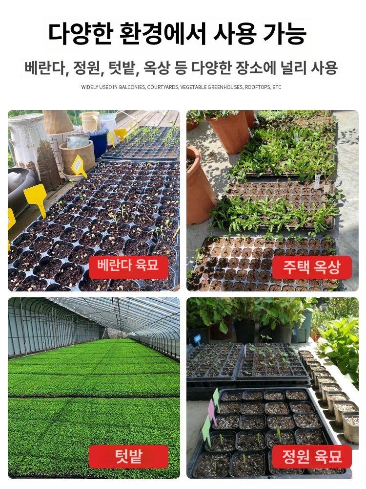 육묘트레이 50구 모종상자 다육식물 파종판 깊은 재배용 어린묘 심기 판 - 상세 이미지 3