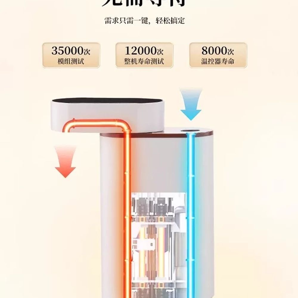 여행용 전기온수기 디스펜서 순간온수기 휴대용온수기 낚시용 캠핑용 야외 사무실용 - 상세 이미지 3