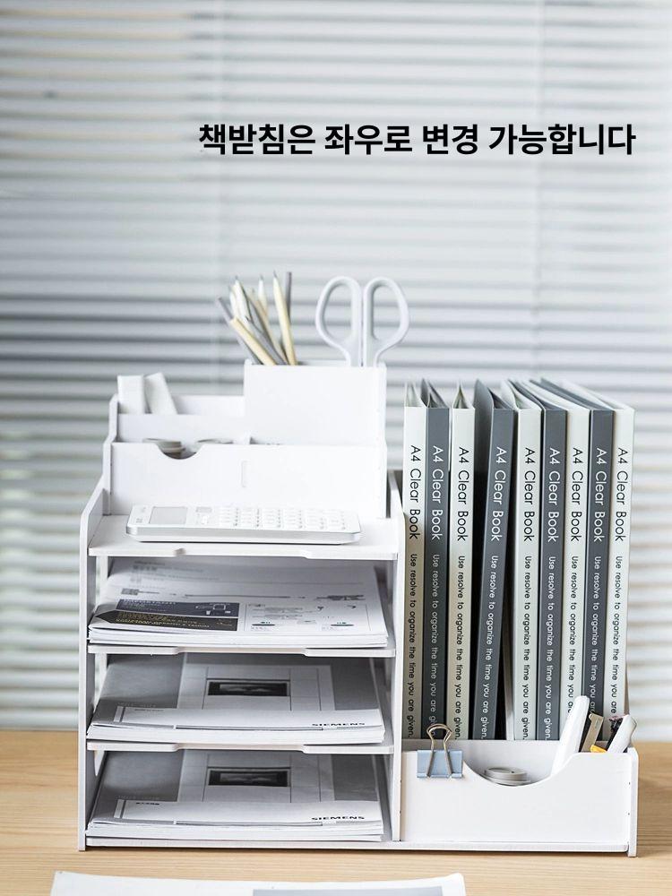 사무용 서류꽂이 탁상 문서 보관함 청구서 전표 정리 선반 사무실 데스크 홀더 - 상세 이미지 3