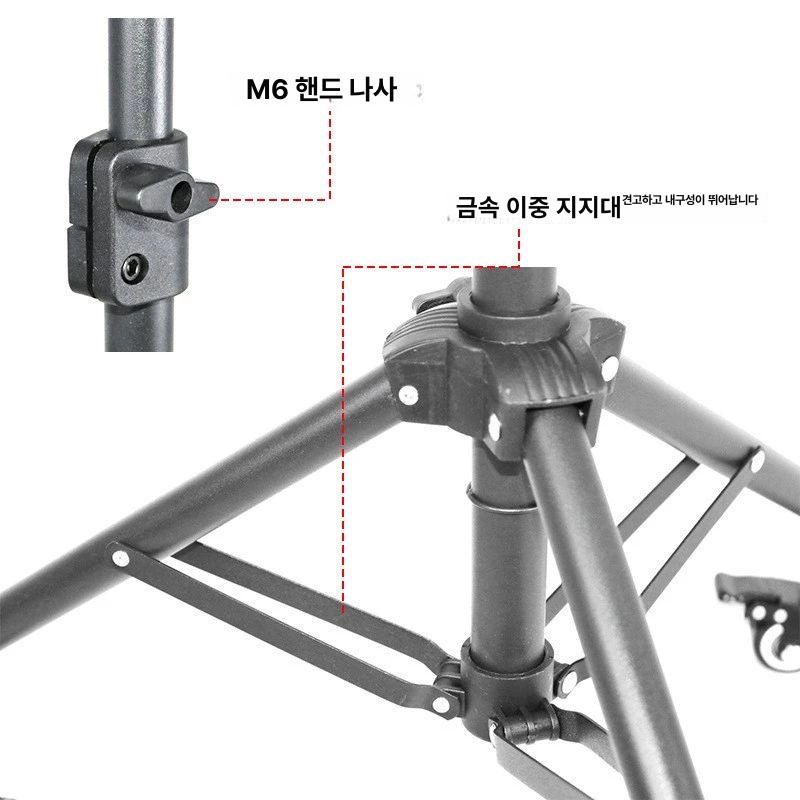 책상 노트북 거치대 휴대폰 스탠드 각도조절 선반 강의용 거울 멀티탭 받침 - 상세 이미지 4