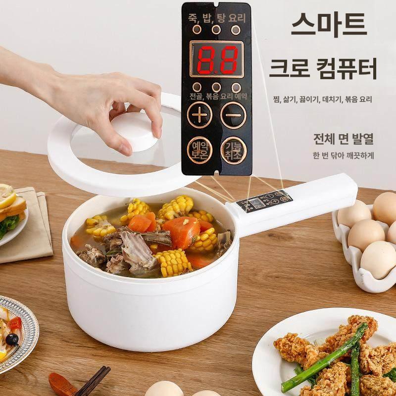 멀티쿠커 단층 스마트 냄비 논스틱 정밀 분리형 겸용 쿠커 후라이팬 전기 도자기 편수 전골 - 상세 이미지 2