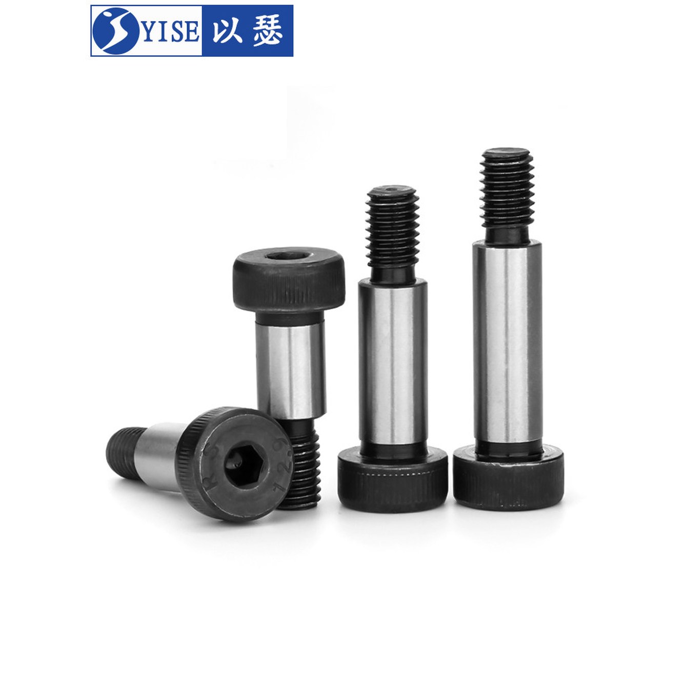 1PCS 등급 12 나사 M10 소켓 스틸 어깨 헥사곤 볼트 링 롤러 10 M8 40 2개 - 상세 이미지 3