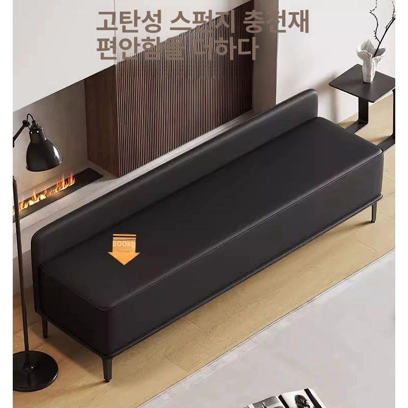 벤치소파 대기의자 허리받침 병원 체어 라운지 대기실 모던 - 상세 이미지 2