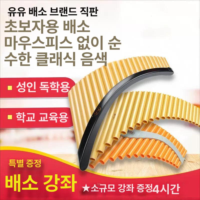 팬플루트 펜플룻 플라스틱 입문용 취미 남미악기 전통악기 관악기 팬파이프 초보자용 - 상세 이미지 2