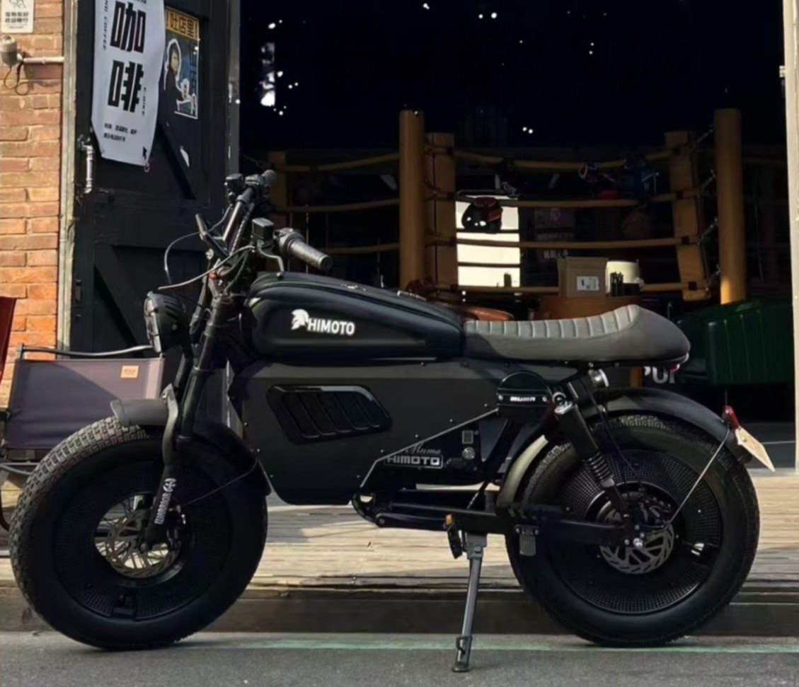 전기자전거 오프로드라이딩머신 듀얼모터 레트로스타일 디스크 타이어