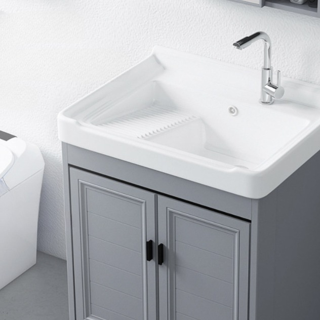 빨래판 개수대 세탁 씽크대 업소용 상판 다용도실 싱크대 세면대 - 상세 이미지 2