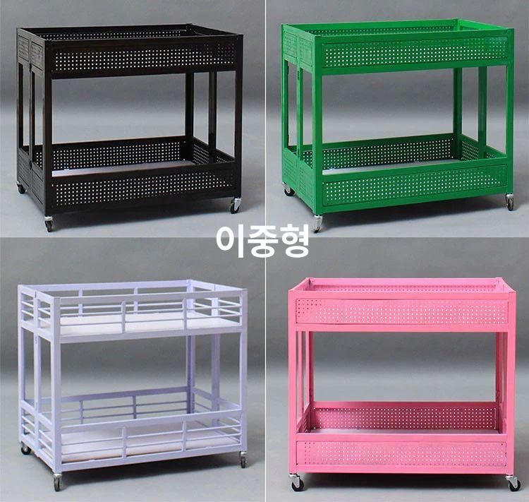 접이식 가판대 야외 행사용 이동식 테이블 부스 좌판 플리마켓 편의점 매대 - 상세 이미지 2