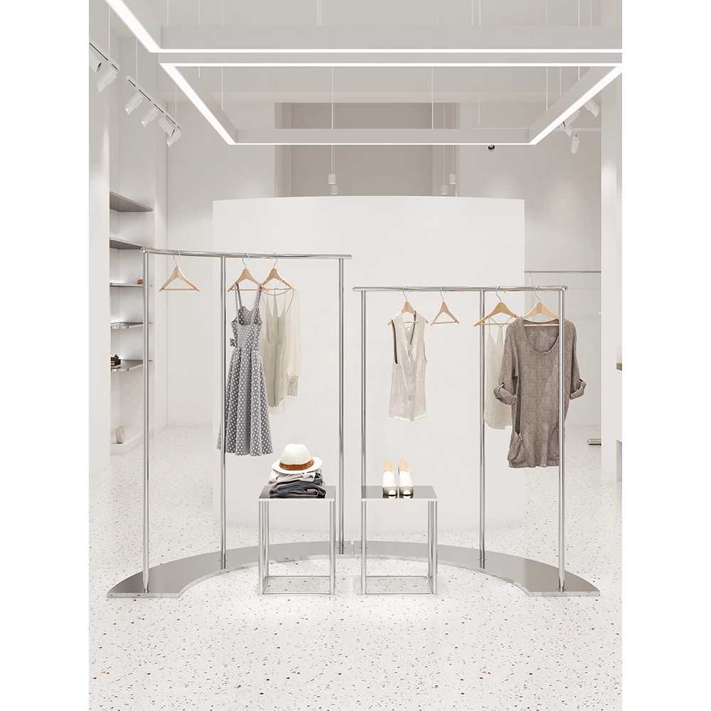 의류매장 행거 진열대 철제 옷가게 스탠드 옷걸이 봉 150x120cm - 상세 이미지 5