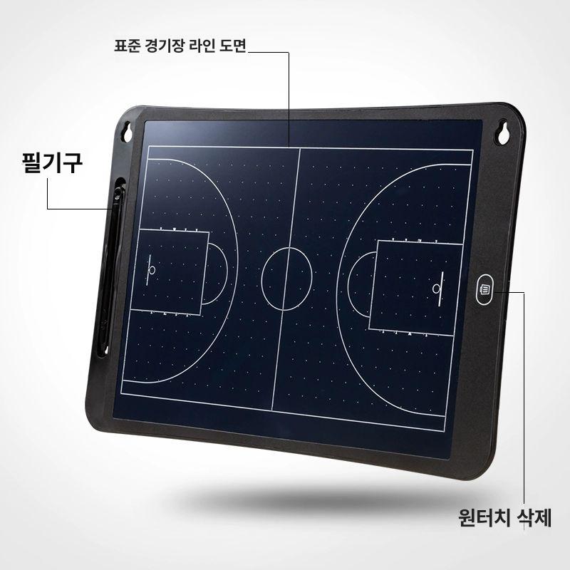 축구 작전판 전자 전술보드 전략 펜 경기 코칭 훈련 작전패드 흡착 지우개 - 상세 이미지 4