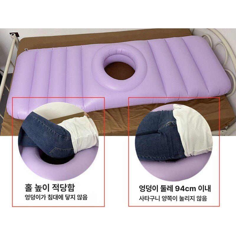 치질완화 항문용 구멍침대 수술후 회복 메쉬쿠션 통풍 에어시트 - 상세 이미지 2