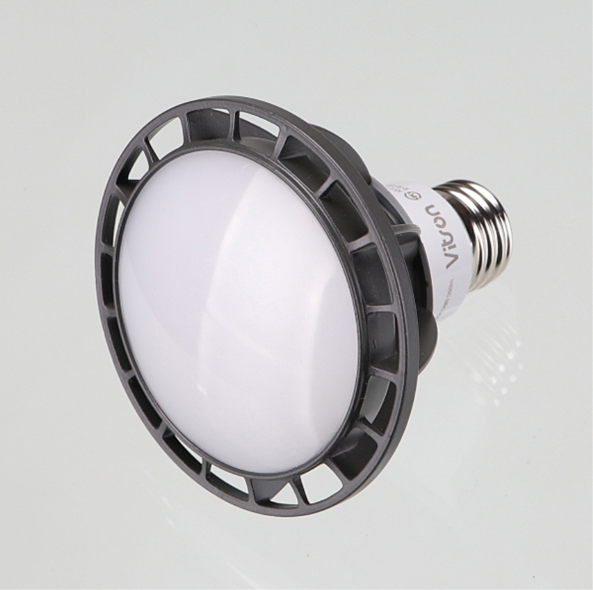 LED PAR30 램프 디밍 블랙 확산형 15W 전구색 조광 밝기조절 레일 조명 비츠온 - 상세 이미지 4