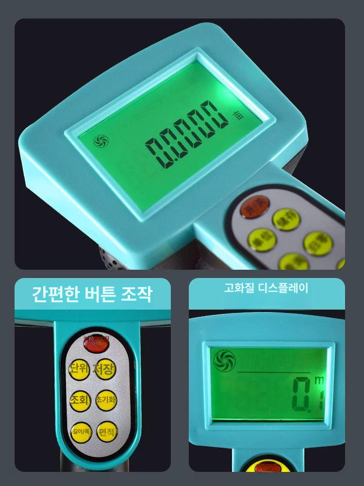 수동 롤러거리측정기 고정밀 롤러형 휠 계측기 도로 굴림자 굴렁쇠 미터카운터 롤링 - 상세 이미지 3