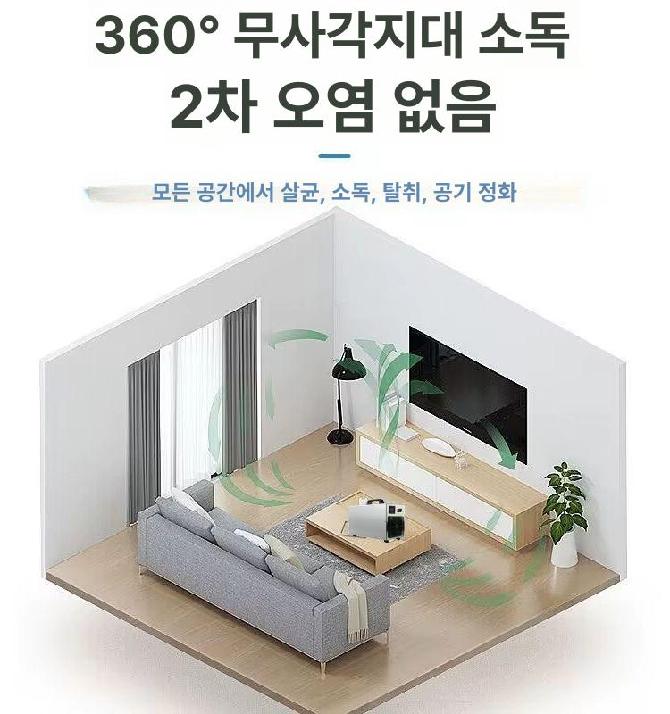 오존살균기 냄새제거 공기청정 타이머 실내소독 축사 대형 가정용 강력 살균 - 상세 이미지 5