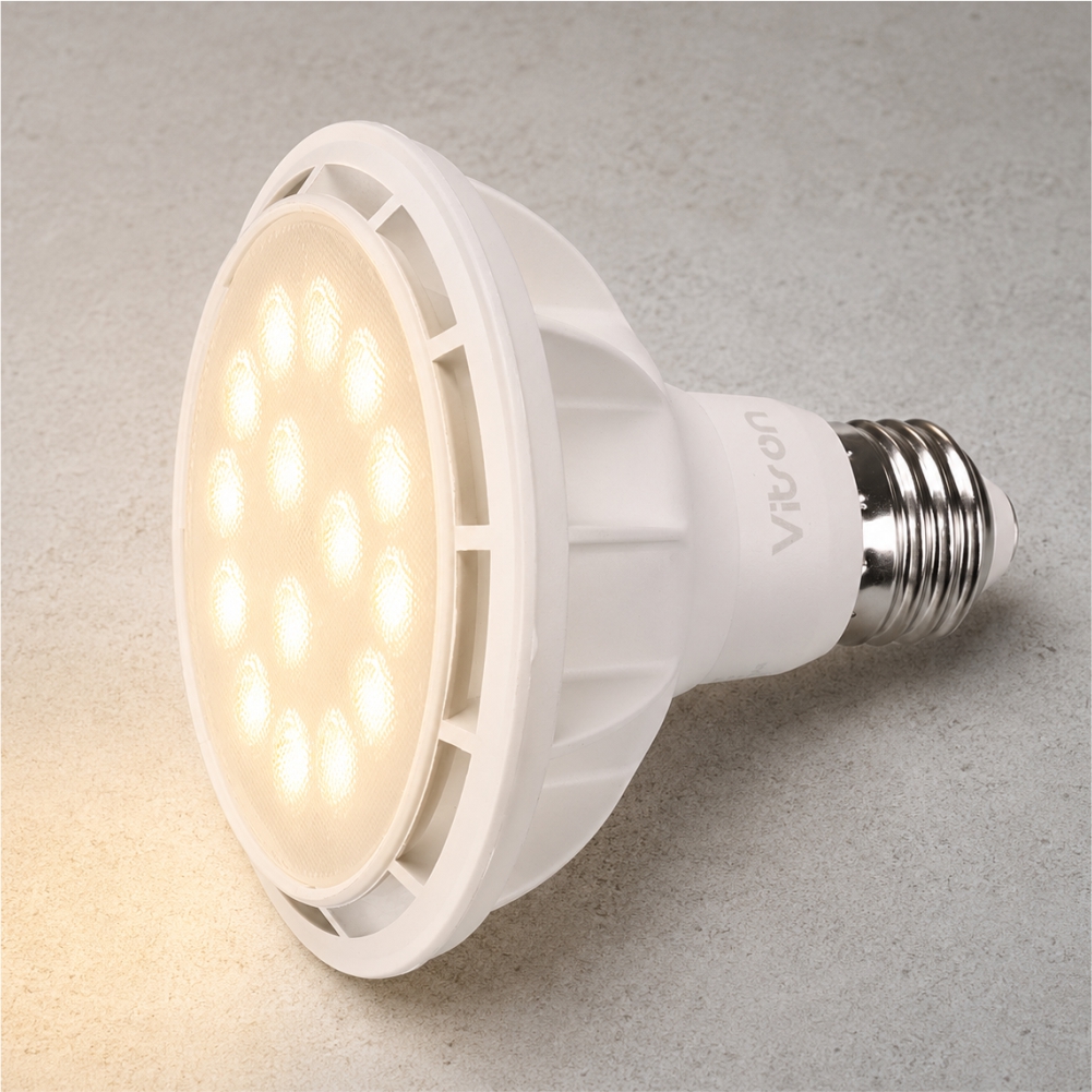LED PAR30 램프 W1 화이트 집중형 15W 전구색 3000K 매장 레일 조명 비츠온 - 상품 이미지
