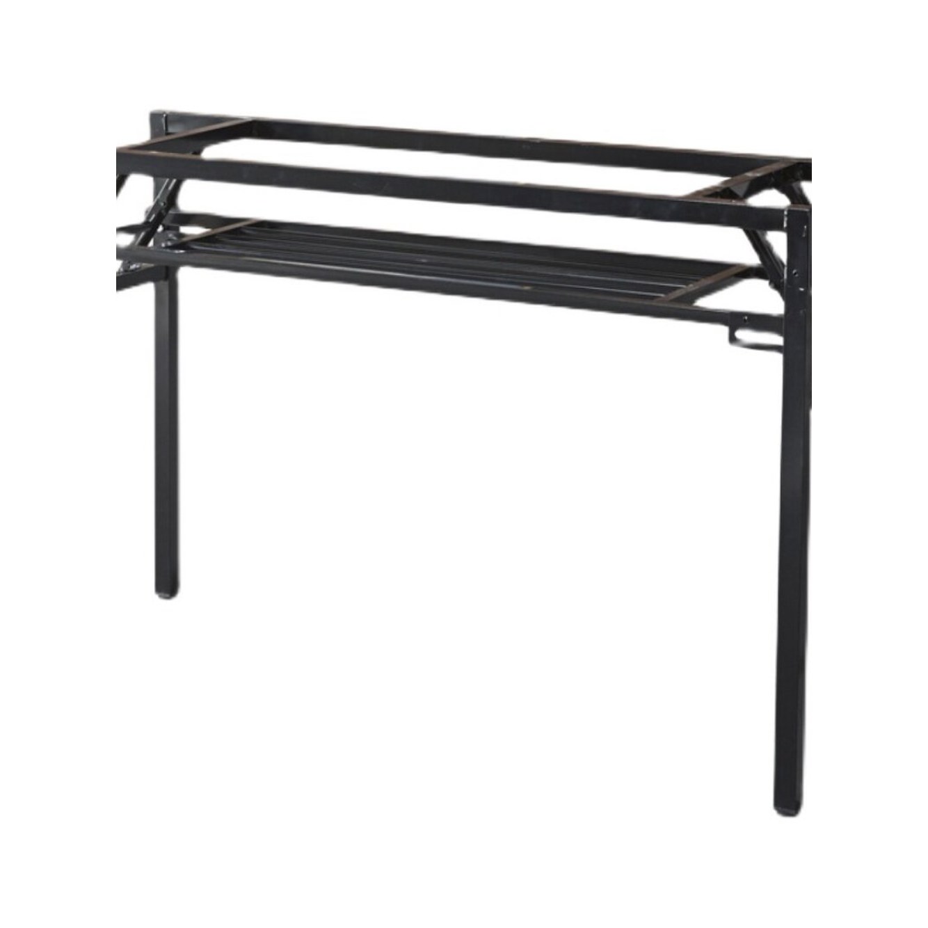 접이식 테이블 작업대 휴대용 실버 스프링 스테인리스 다용도 55cm/80x80cm 1 0 4 두께 홑겹 가로 78 세로 38 높 - 상품 이미지