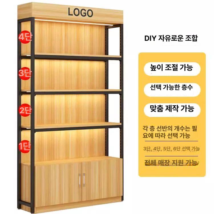 핸드폰 회전식 진열대 악세서리 거치대 매장용 디스플레이 선반 보관대 - 상세 이미지 2