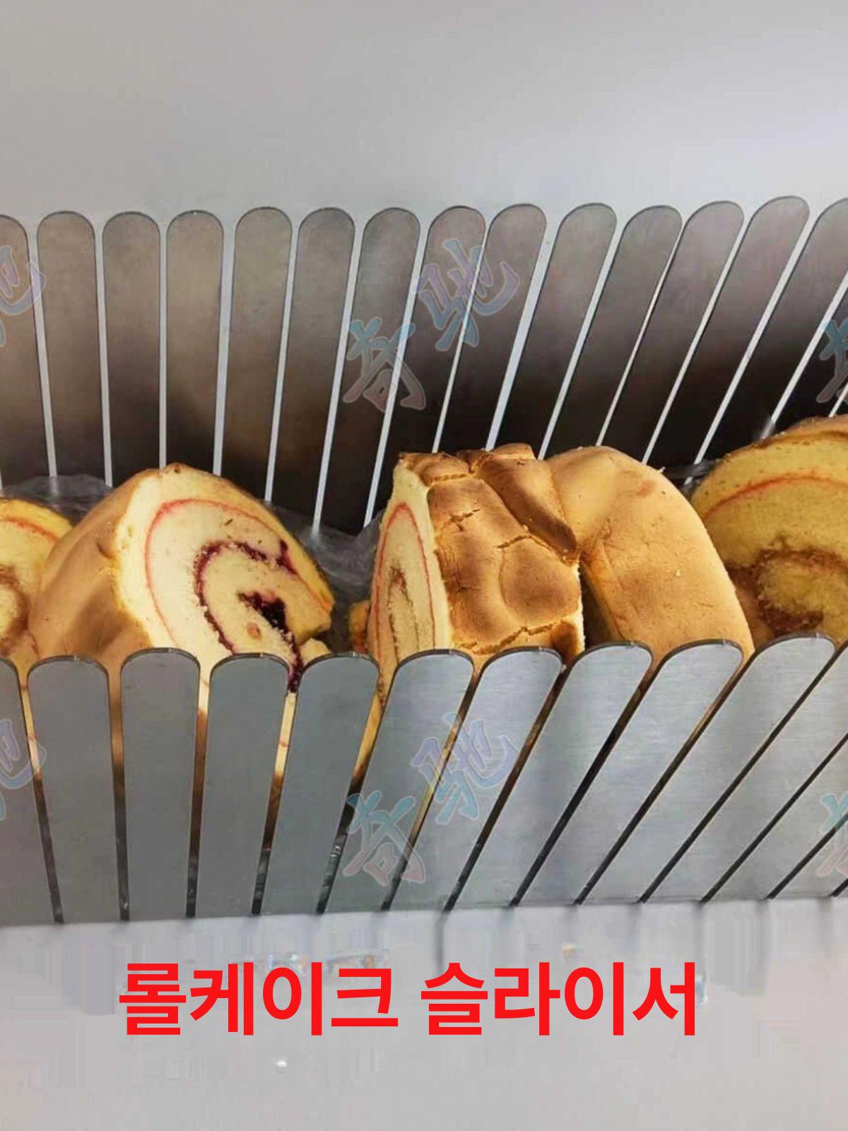 스테인리스 커팅기 슬라이스 식빵커터기 빵집 두께 베이커리 업소용 기계 바게트 칼 - 상세 이미지 3