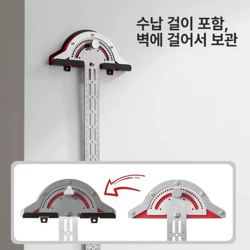 공방용 목공 측정자 각도기 도구 직각자 자 각도계 목공각도기 디지털 멀티 정밀 목공용 - 상세 이미지 4