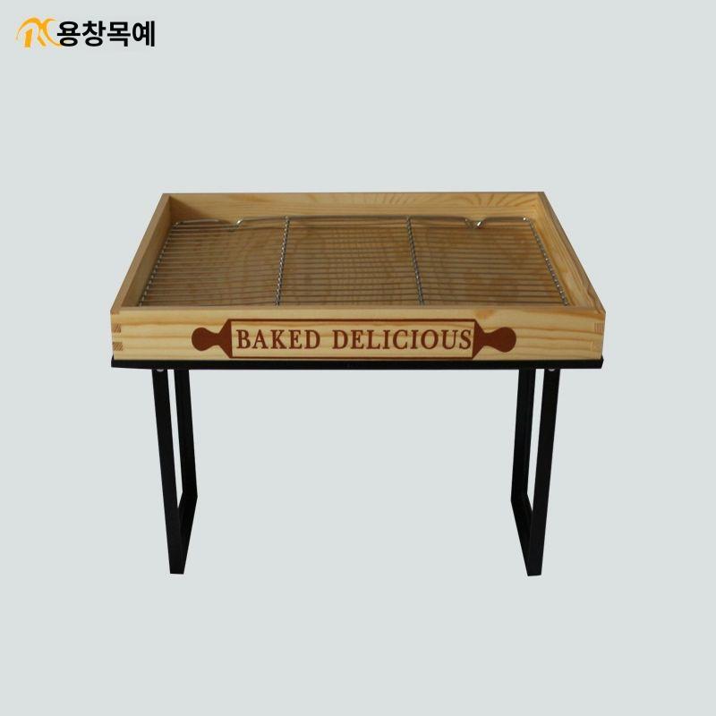 우드트레이 빵진열대 베이커리진열 매장디피 선반 쇼케이스 원목 계단식 디스플레이 - 상세 이미지 2