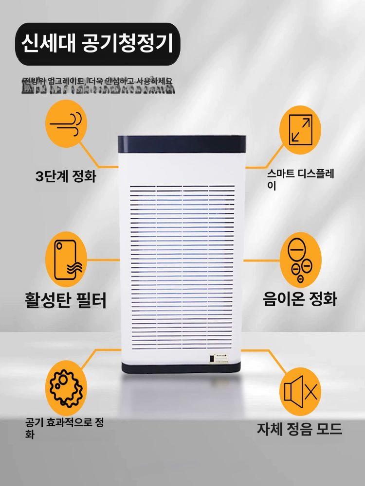 담배연기 고기연기흡입기 필터 정화기 흡연기 사무실 가정용 냄새제거 환기 화장실 - 상세 이미지 2