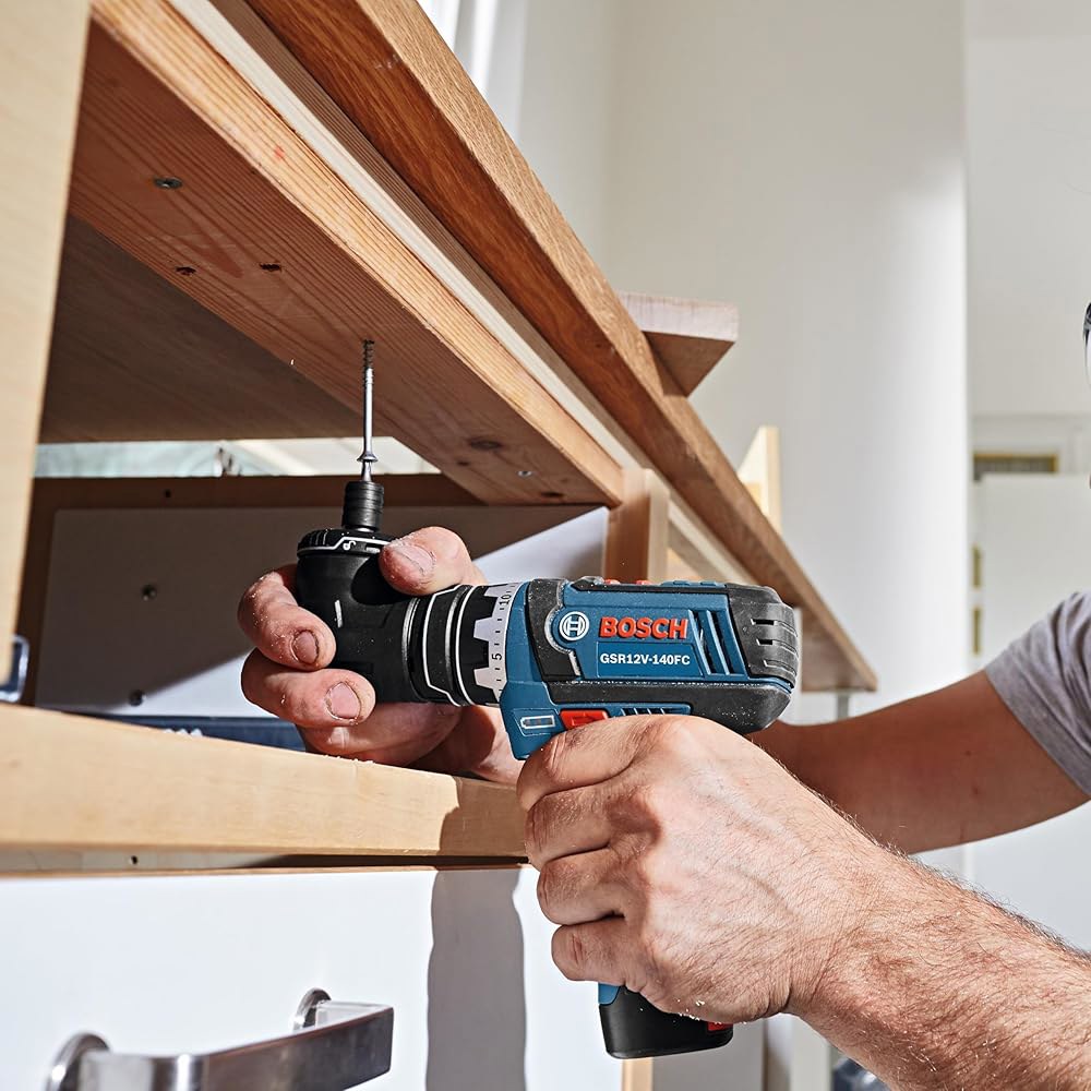 Bosch GSR12V-140FCB22 12V Max 드릴/드라이버, 5-In-1 Flexiclick 시스템 및 (2) 2.0Ah 배터리 장착 - 상세 이미지 2
