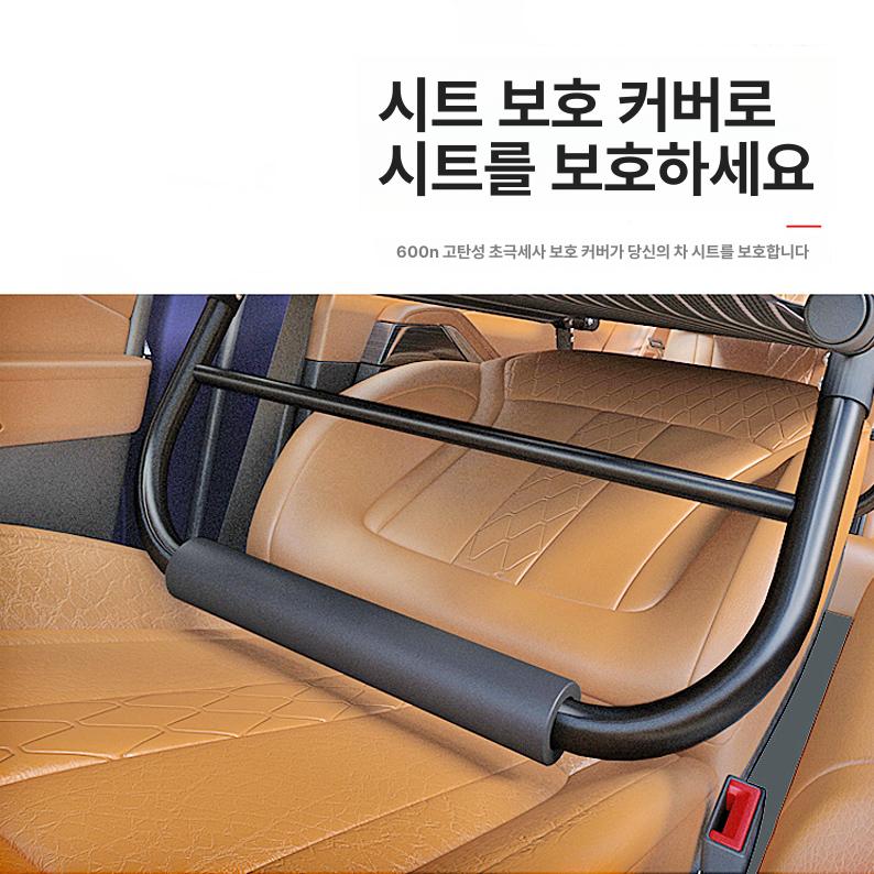 차박 침대 자동차 베드 캠핑 야전 접이식 간편 침구 레벨 조절 개조용 - 상세 이미지 4