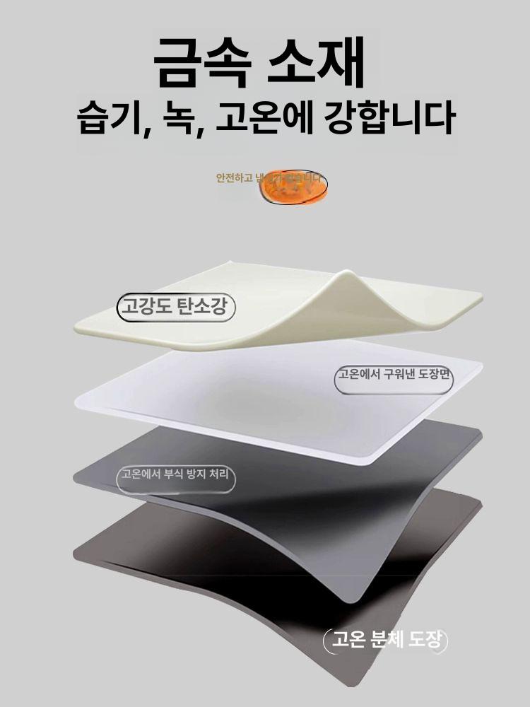 디귿 양념통 조미료 정리함 주방 이중나사 기둥 수납장 미닫이선반 사무실 서랍장 - 상세 이미지 4